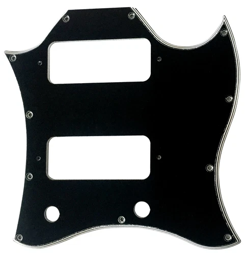 5 Ply Black For US Gibson SG P90 Full Face Guitar Pickguard Scratch Plate