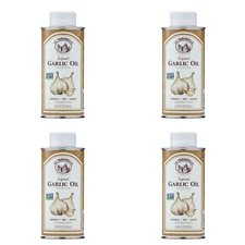 Pack of 4 - La Tourangelle, Garlic Oil High Oleic Oil for Cooking Dressings