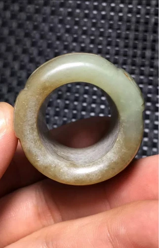 7th BC. Chinese Ancient Jade Ring | 7th BC. Ancient Jade | Ancient Jade Ring - Picture 1 of 7