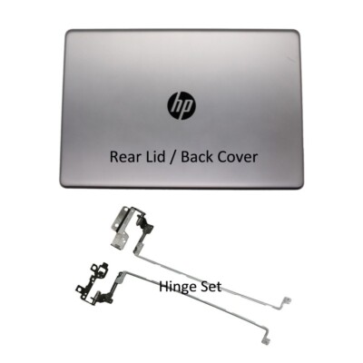 Passend für HP 17-BS Modell 3168NGW - Silber LCD Rückseite Deckel Rückseite Abdeckung Scharniere