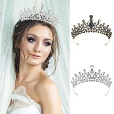Crystal Rhinestone Wedding Crown Princess Tiara