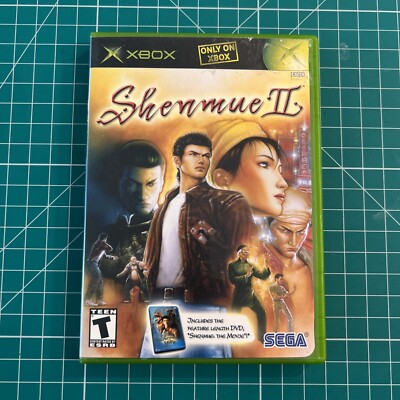 Jeu Shenmue II Sur Xbox - Sans Notice, En Bon état, Version PAL