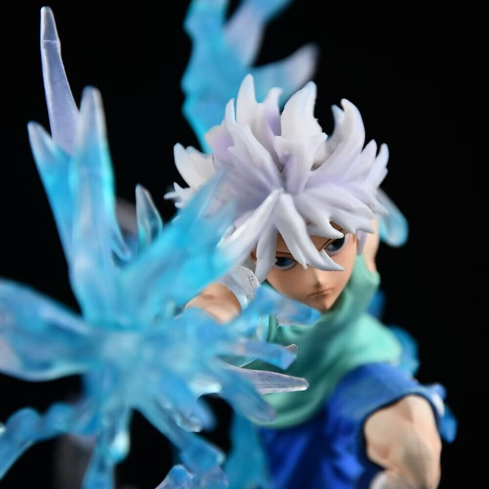 Figura Estatua PVC Escritorio Hunter x Hunter Anime 7.1" (Gon Freecs, Killua Zoldyck)