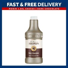 Monin Sauces 1.89L | Dark Chocolate | Premium Desserts, Coffee & Ice Cream