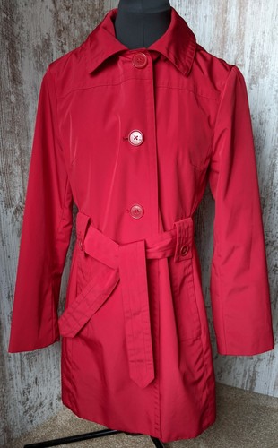 Fog by London Fog lined RED Trench 