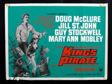 King's Pirate - Universal - 1960's -Original Action Movie Poster