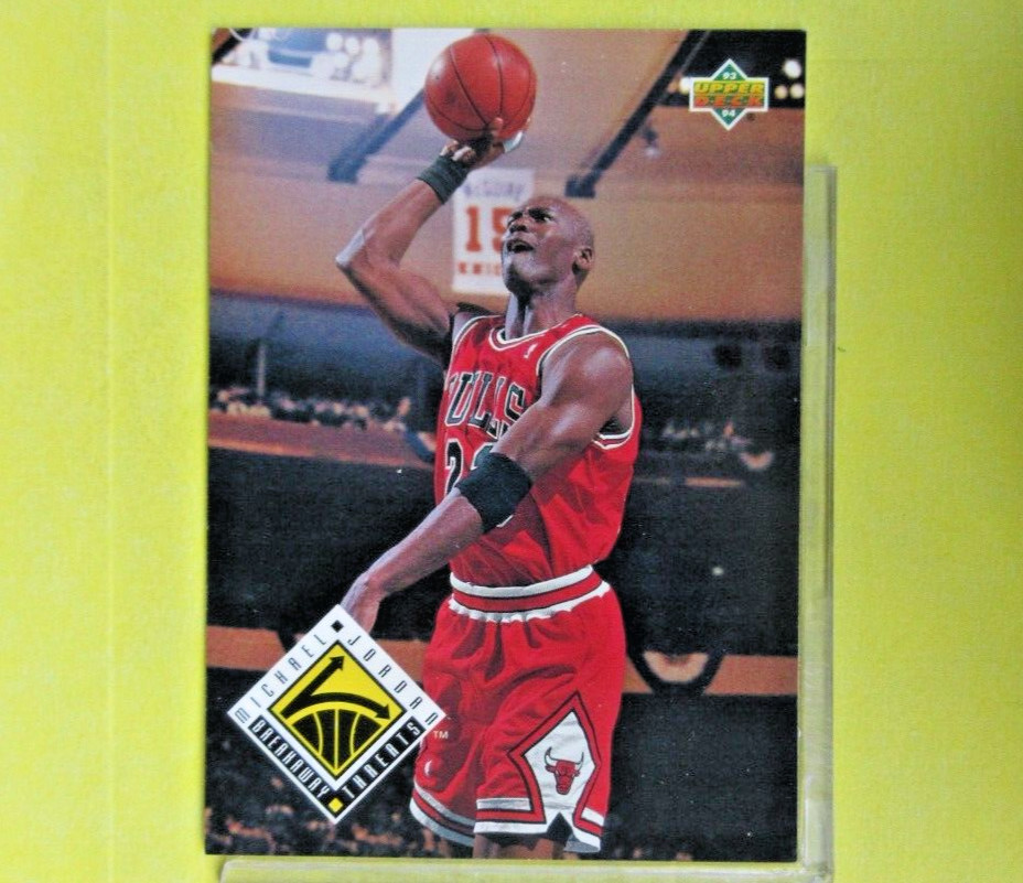 MICHAEL JORDAN  1993-94  BREAKAWAY THREATS  Upper Deck  #438  Chicago Bulls