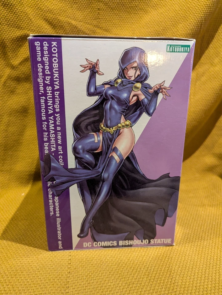 KOTOBUKIYA DC COMICS RAVEN BISHOUJO STATUE 2nd Edition (Purple) - Image 2 of 4