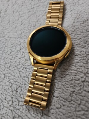 Custom 24k Gold Plated 46mm Samsung Galaxy Watch Classic