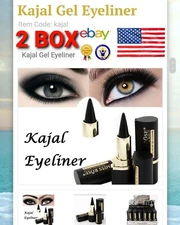 SHAHNAZ HUSAIN 2 PACK USA OFFICIALLY USA  Herbal Kohl Kajal Eyeliner Eyes LEAD