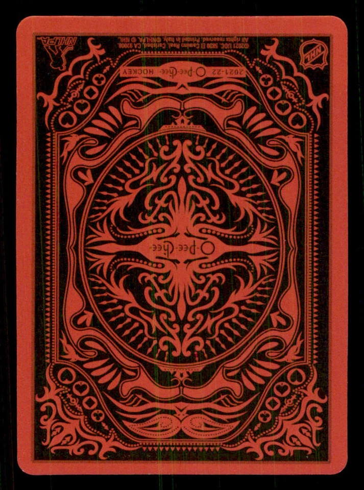 2021-22 O-Pee-Chee Playing Cards #4SPADES Tyler Seguin - Image 2 of 2