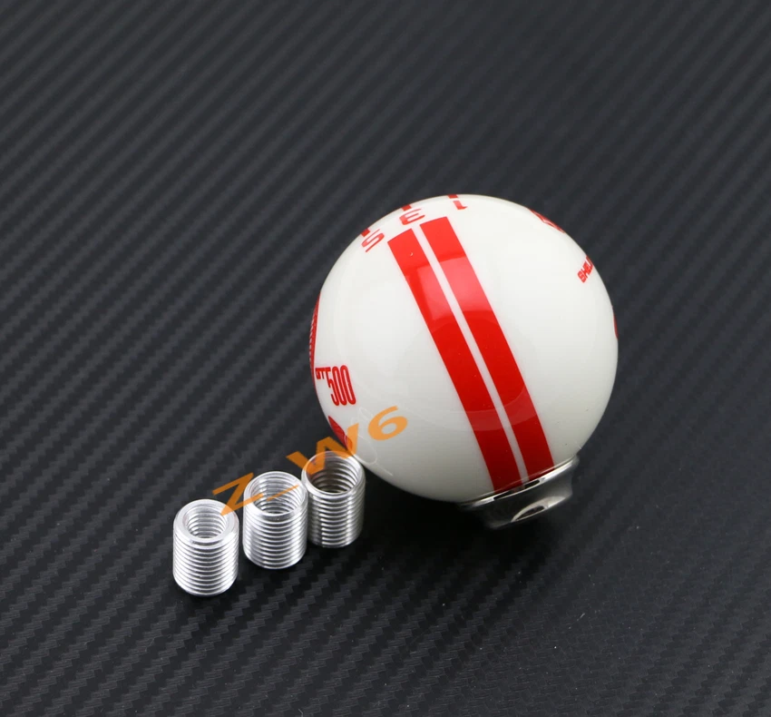 Perilla de cambio de resina Cobra manual universal para automóvil estilo Cobra GT500 Foto 2 de 3