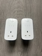 TP-Link AV1200 Powerline Adapter TL-PA8030P 3 Port Gigabit Ethernet Pair White