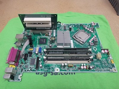 HP 578188-001 RP5700 POS Motherboard w/Pentium Dual Core CPU & 3GB Ram