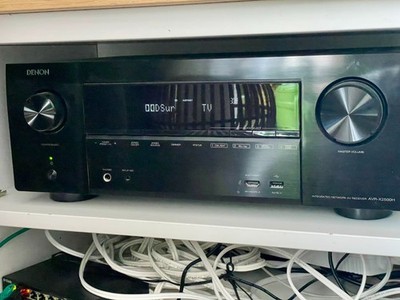 Denon AVR-X2500H 7.2 AV Receiver Dolby Atmos DTS:X 4K HEOS OVP + Rechnung