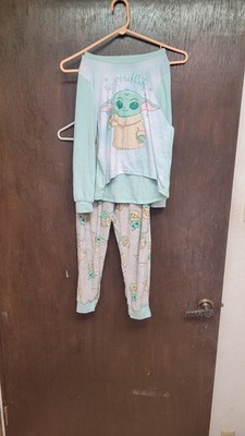 Star Wars Girls Pj Set Size 7/8. Beyond Cut Baby Yoda  Winter