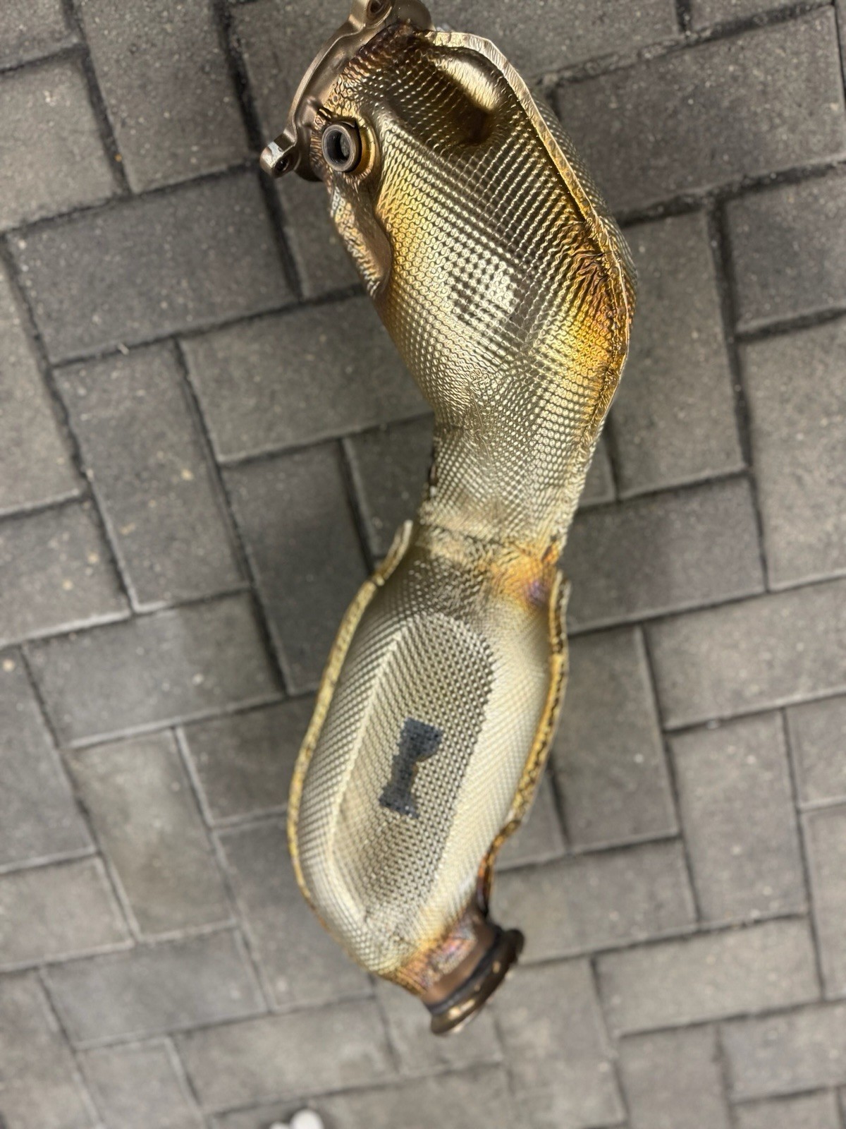McLaren 720S 2017-2022 OEM Exhaust Downpipe 14HA042CP 01
