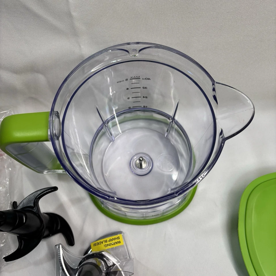 Jarro, tampa, lâminas (metal e plástico) verde de substituição Ninja Master Prep - Imagem 3 de 4