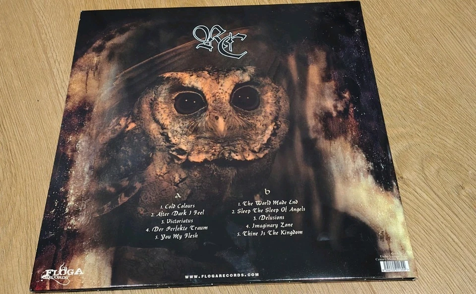 ROTTING CHRIST - Sleep Of The Angels 2023 Floga Transparent with red splatterï - Image 3 of 3