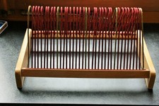 Plattenhalter f&uuml;r Vinylplatten "Plattofix" f&uuml;r 36 Platten 30 cm lang