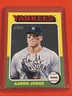 2024 Topps Heritage Baseball Aaron Judge Base Card #112 New York Yankees