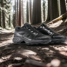 BNIB Salomon XT-Wings 2 Shoes. UK Size 5. Black Magnet - Unisex