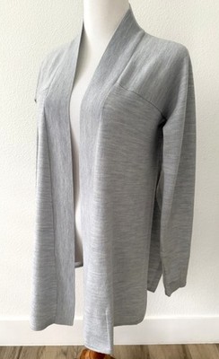 Lululemon Womens Blissful Zen Open Cardigan Tunic, Starlight Blue, Size 4