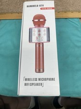 Wireless Bluetooth Karaoke Microphone, 3-in-1 Portable Handheld unicorn
