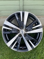 Peugeot 3008 MK2 18” Diamond Cut Alloy Wheel 9809687377 #592