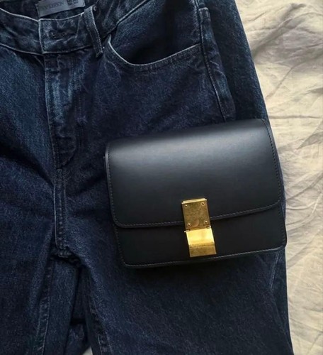 Celine Classic Box Small Navy Phoebe