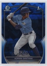 2023 Bowman Chrome Draft Sapphire Edition Adrian Santana #BDC-130 lh0