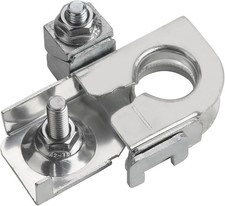 Negative Battery Terminal Clamp w Nuts Fit for F150 Edge Mustang etc Replaces B