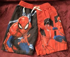 Marvel Swimsuit Shorts Boys Size 5/6