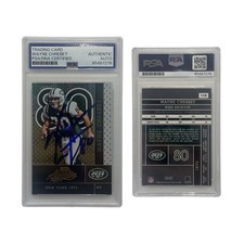 2002 Wayne Chrebet Autographed Playoff Absolute Memorabilia #148 PSA Auto Auth