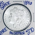 1896 MORGAN SILVER DOLLAR AUTHENTIC HI GRADE U.S. MINT COIN FREE SHIPPING 5170