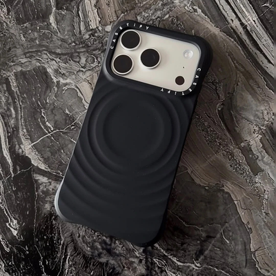 iPhoneアクセサリー iPhone17 Ripple Case Black CASETiFY 5e941709-0b02-42b4-a569-