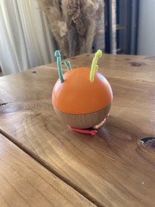 Lovevery Pincer Chime Ball w/ Pull Cords from The Explorer Play Kit 9-10 Mos.