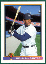 Luis De Los Santos - 1991 Bowman #152 - Detroit Tigers Baseball Card
