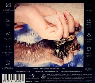SERENA RYDER HARMONY NEW CD
