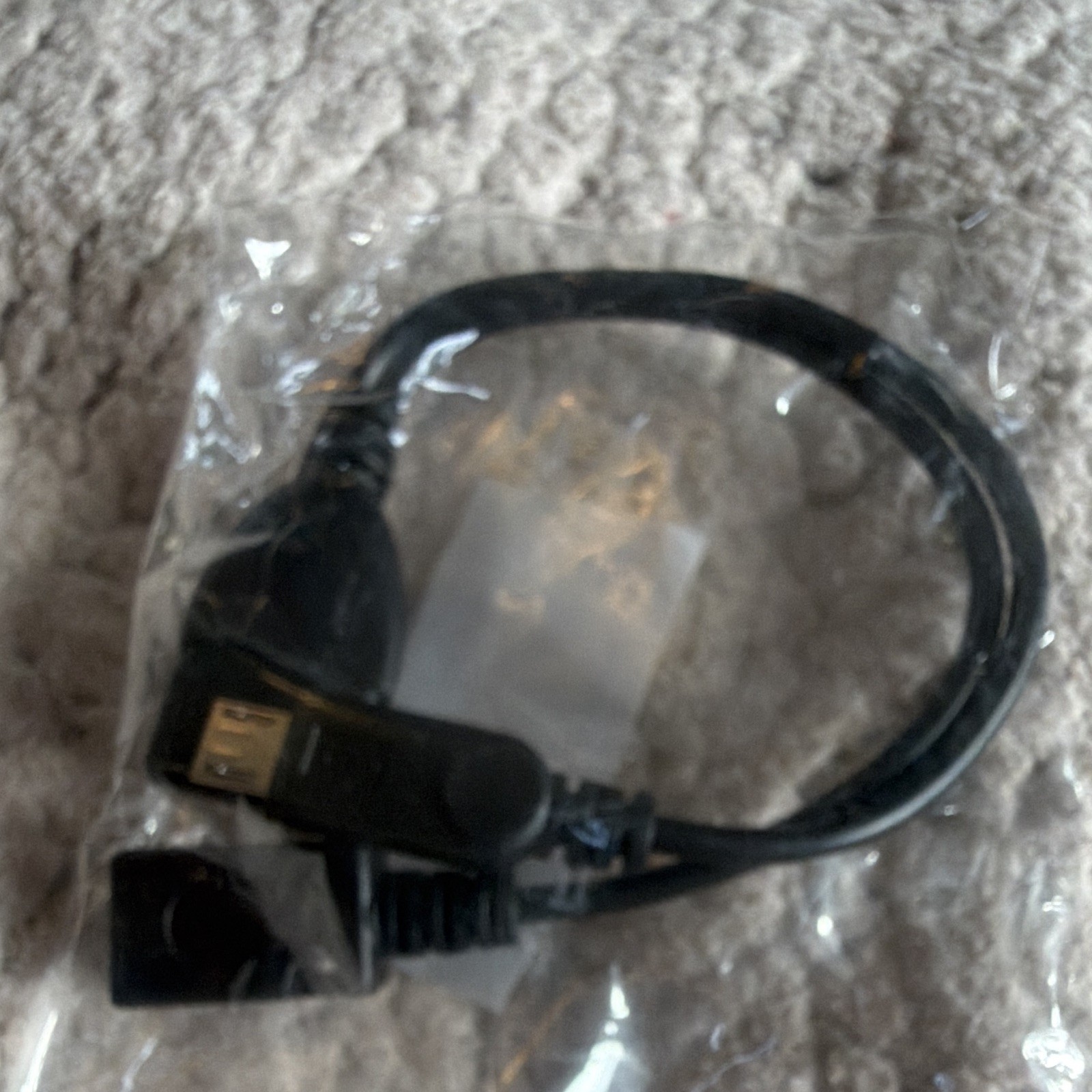 ELKY Micro USB OTG Adapter Cable 2-Port USB-A Female Splitter Black X002E6R98H image 3