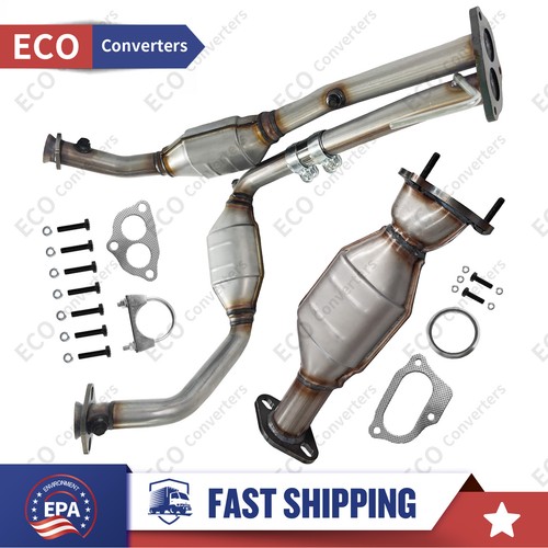 Front & Rear Catalytic Converter For 2004 2005 2006 Ford Ranger 3.0L/4.0L Y Pipe