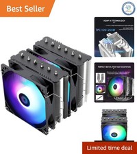RGB-Enhanced Peerless Assassin 120 SE CPU Air Cooler with Ultra-Quiet Design