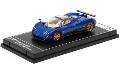 PosterCars - 1:64 Scale Pagani Zonda F Argentina Blue Hypercar League 
