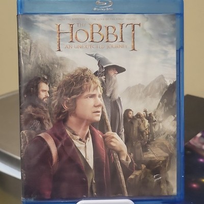 Warner Bros The Hobbit: An Unexpected Journey Blu-ray DVD Ian McKellen Fantasy