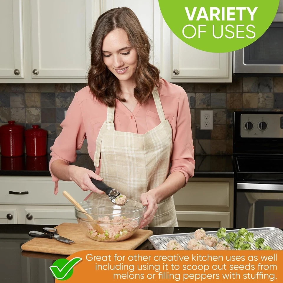 Сверхпрочный черпак для мороженого Spring Chef с удобной ручкой, профессиональный для встреч - Изображение 3 из 4