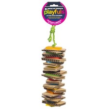 Prevue Pet Playfuls Shredding Stack Bird Toy