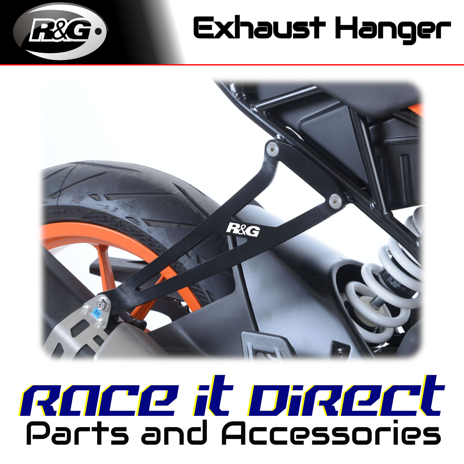 Exhaust Hangers for KTM RC 125 2016 R&G