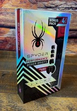 Spyder, 4 PK Performance Boxer Briefs Wicking Odor Control Mesh XL