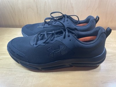 Under Armour Men Charged Assert 10 Running Shoe 3026175-004 Black Size 14