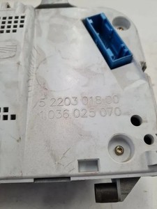 VW LUPO 6X1, 6E1 Kombiinstrument 6X0920801D 1.42 Diesel 55kw 2002 33278388